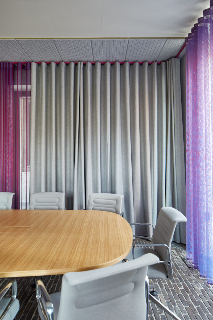 Pink and grey board room | Out Of Office Work