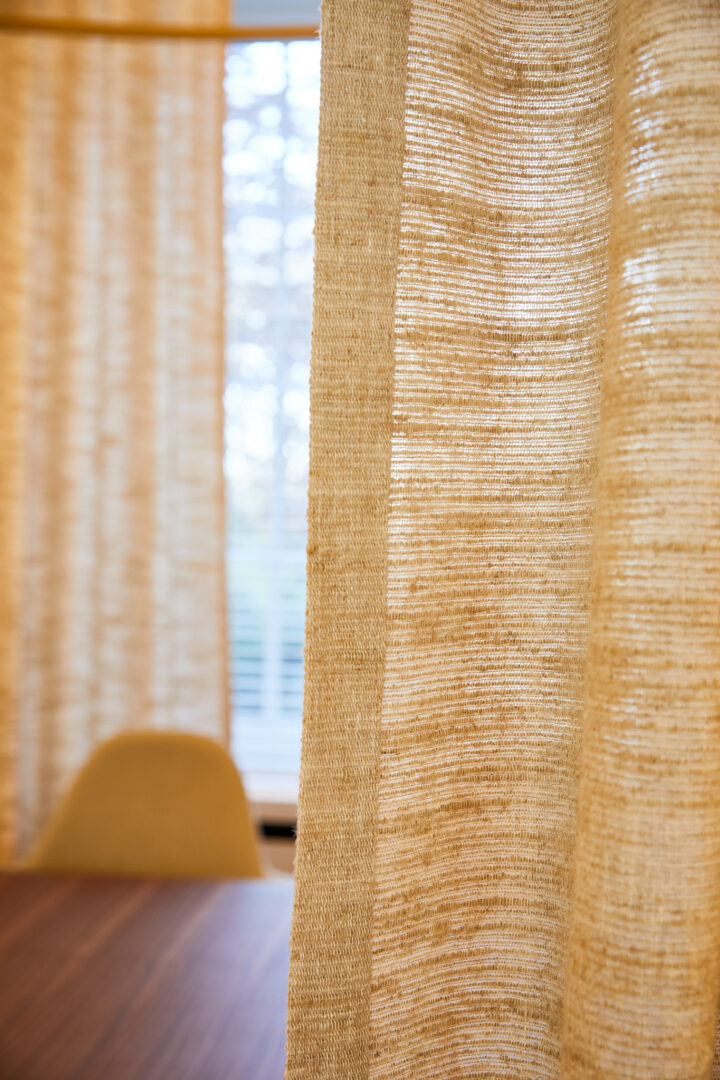 Natural linen curtains | Out Of Office Work